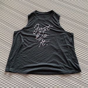 Grey Nike Dry Fit Tank Top